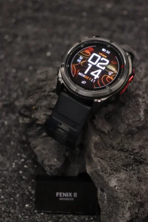 Rugged Tactical Smartwatch with HD Display & Fitness Tracking